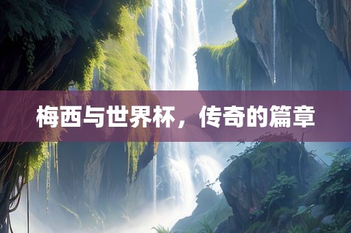 梅西与世界杯，传奇的篇章