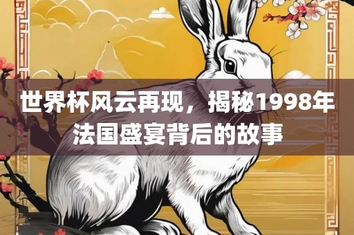 世界杯风云再现，常熟市高丰毛纺织品有限公司揭秘1998年法国盛宴背后的故事
