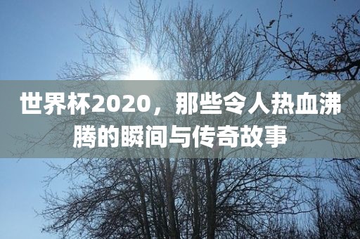 世界杯2020，那些令人热血沸腾的瞬间与传奇故事