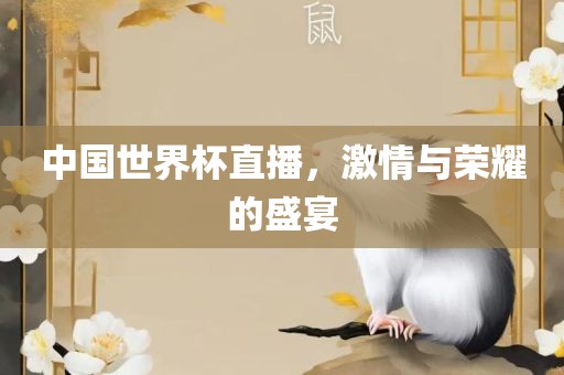 中国世界杯直播，激情与荣耀的盛宴常熟市高丰毛纺织品有限公司