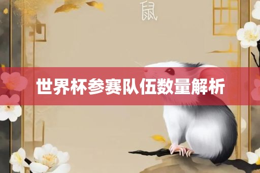 世界杯参赛队伍数量解析常熟市高丰毛纺织品有限公司
