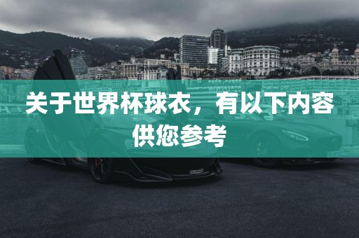关于世界杯球衣，有以下内容供您参考常熟市高丰毛纺织品有限公司
