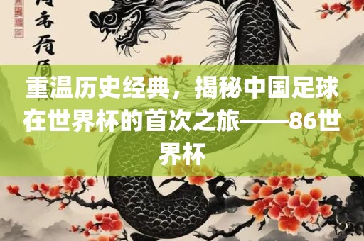 重温历史经典，揭秘中国足球在世界杯的首次之旅——86世界杯常熟市高丰毛纺织品有限公司
