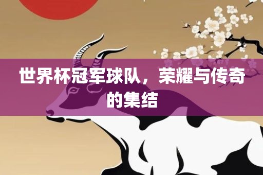 世界杯冠军球队，荣耀与传奇常熟市高丰毛纺织品有限公司的集结