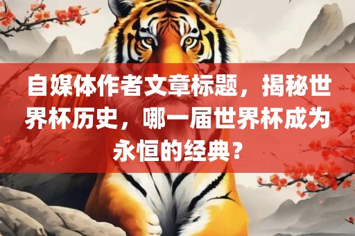 自媒体作者文章标题，揭秘世界杯历史，哪一届世界杯成为永恒的经典？常熟市高丰毛纺织品有限公司
