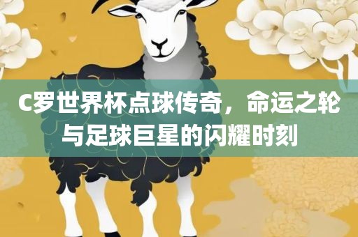 C罗世界杯点球传奇，命运之轮与足球巨星的闪耀时刻