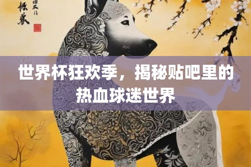 世界杯狂欢季，揭秘贴吧里的热血球迷世界