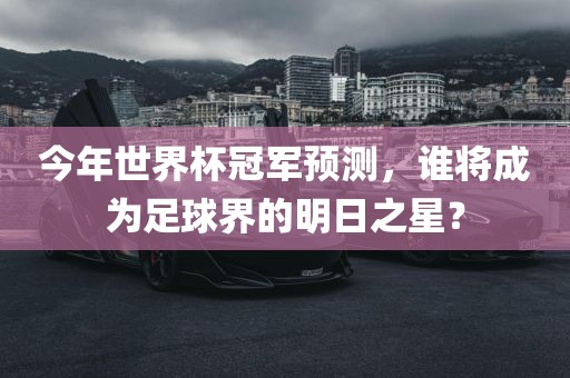 今年世界杯冠军预测，谁将成为足球界的明日之星？