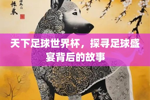 天下足球世界杯，探寻足球盛宴背后的故事