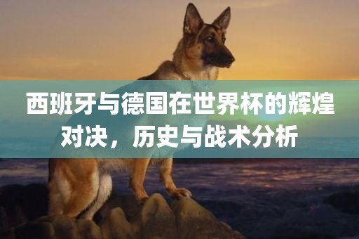 西班牙与德国在世界杯的辉煌对决，历史与战术分析