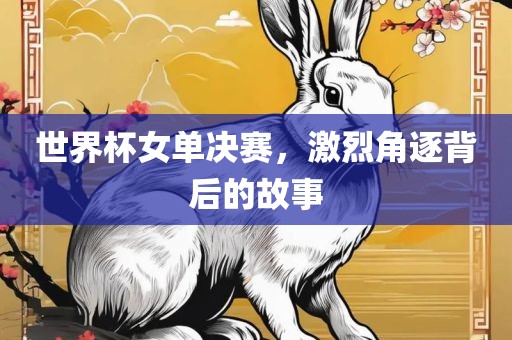 世界杯女单决赛，激烈角逐背后的故事