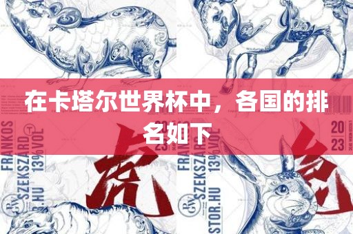 在卡塔尔世界杯中，各国的排名如下常熟市高丰毛纺织品有限公司