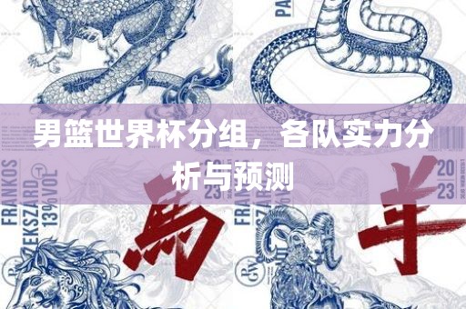 男篮世界杯分组，各队实力分析与预测常熟市高丰毛纺织品有限公司