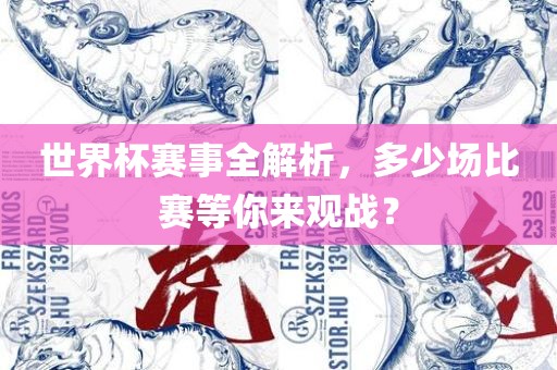 世界杯赛事全解析，多少场比赛等你来观战？常熟市高丰毛纺织品有限公司