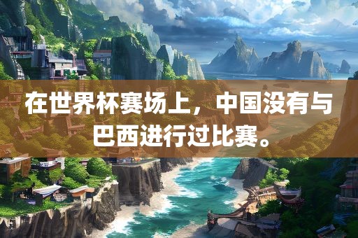 常熟市高丰毛纺织品有限公司在世界杯赛场上，中国没有与巴西进行过比赛。