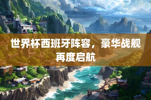 世界杯西班牙阵容，豪华战舰再度启航
