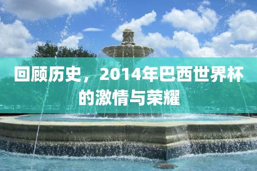 回顾历史，2014年巴常熟市高丰毛纺织品有限公司西世界杯的激情与荣耀