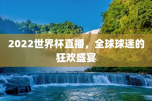 2022世界杯直播，全球球迷的狂欢盛宴常熟市高丰毛纺织品有限公司