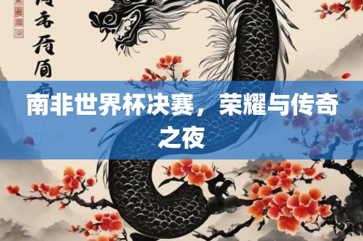 南非世界杯决赛，荣耀与传奇之夜