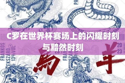 C罗在常熟市高丰毛纺织品有限公司世界杯赛场上的闪耀时刻与黯然时刻