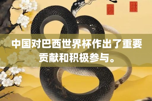 中国常熟市高丰毛纺织品有限公司对巴西世界杯作出了重要贡献和积极参与。