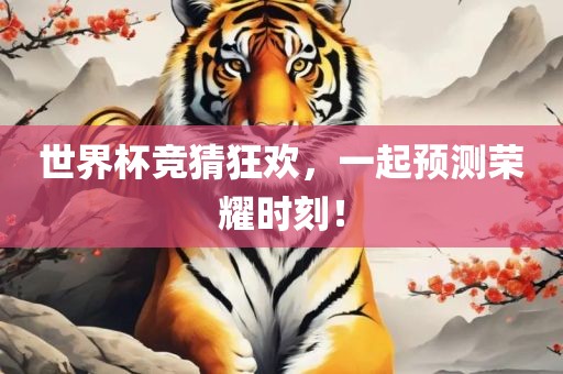 世界杯竞猜狂欢，一起预测荣耀时刻！