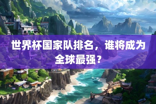 世界杯国家队排名，谁将成为全球最强？