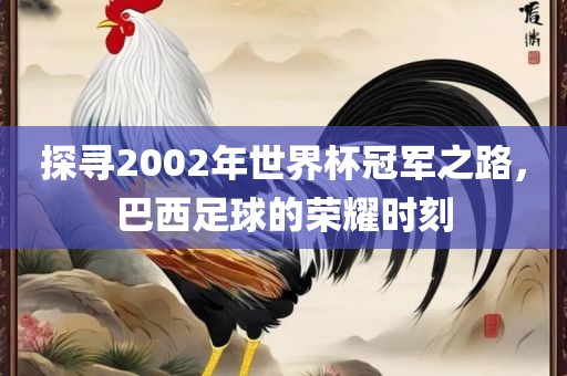 探寻2002年世界杯冠常熟市高丰毛纺织品有限公司军之路，巴西足球的荣耀时刻