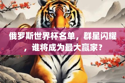 俄罗斯世界杯名单，群星闪耀，谁将成为最大赢家？常熟市高丰毛纺织品有限公司