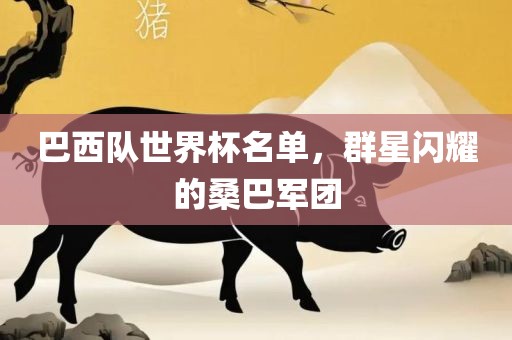 巴西队世界杯名单，群星闪耀的桑巴军团