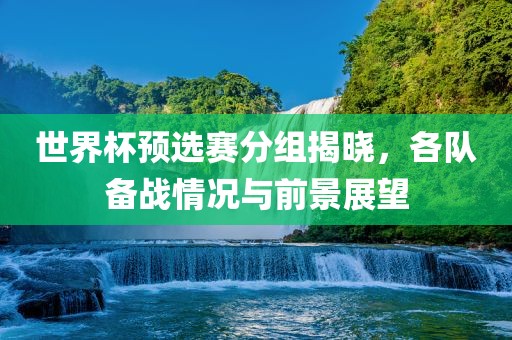 世界杯预选赛分组揭晓，各队备战情况与前景展望常熟市高丰毛纺织品有限公司