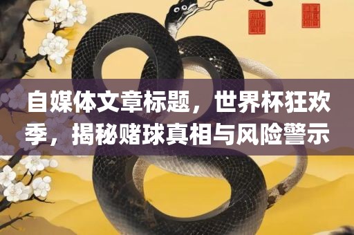 自媒体文章标题，世界杯狂欢季，揭秘赌球真相与风险警示