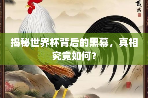 揭秘世界杯背后的黑幕，真相究竟如何？