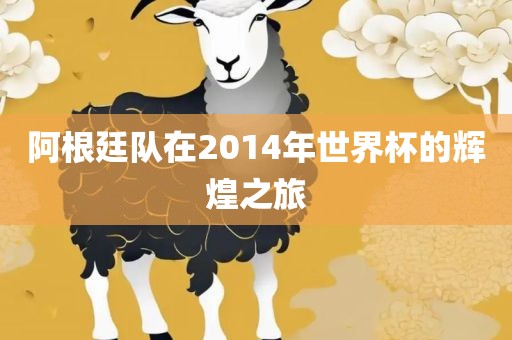 阿根廷队在2014年世界杯的辉煌之旅