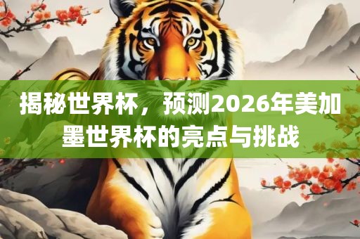 揭秘世界杯，预测2026年美加墨世界杯的亮点与挑战常熟市高丰毛纺织品有限公司