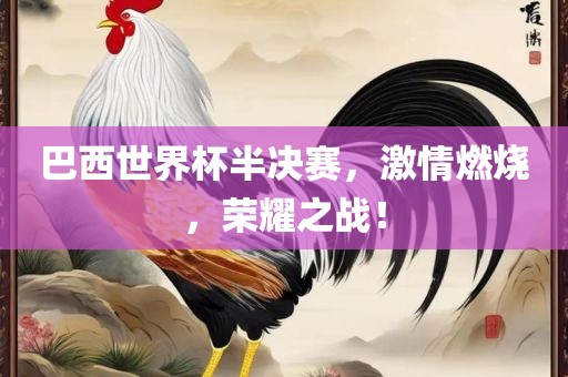 巴西世界杯半决赛，激情燃烧，荣耀之战！常熟市高丰毛纺织品有限公司