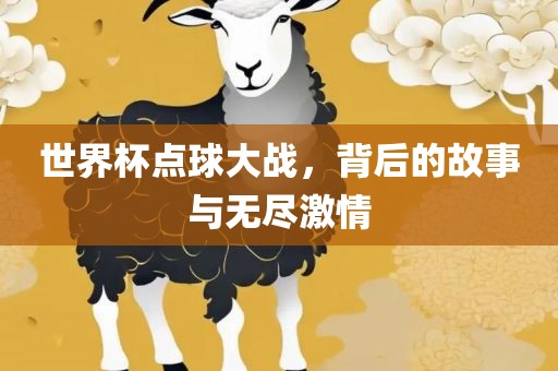 世界杯点球大战，背后的故事与无尽激情