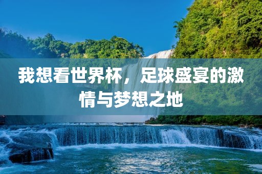 我想看世界杯，足球盛宴的激情与梦想之地常熟市高丰毛纺织品有限公司