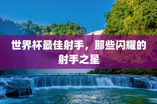 世界杯最佳射手，那些闪耀的射手之星