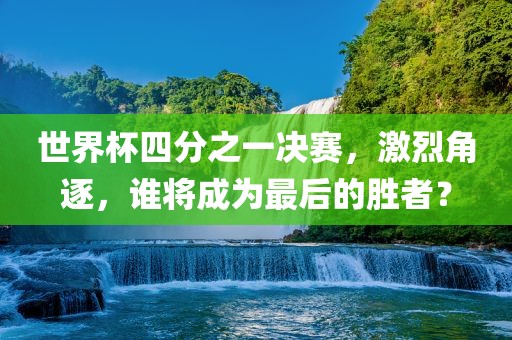 世界杯四分之一决赛，激烈角逐，谁将成为最后的胜者？