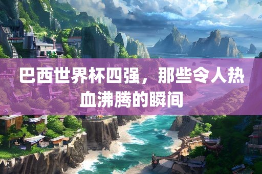 巴西世界杯四强，那些令人热血沸腾常熟市高丰毛纺织品有限公司的瞬间