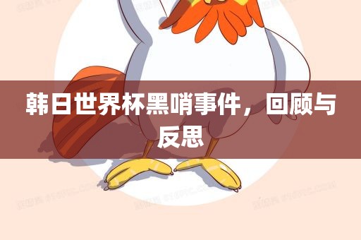 韩日世界杯黑哨事件，回顾与反思