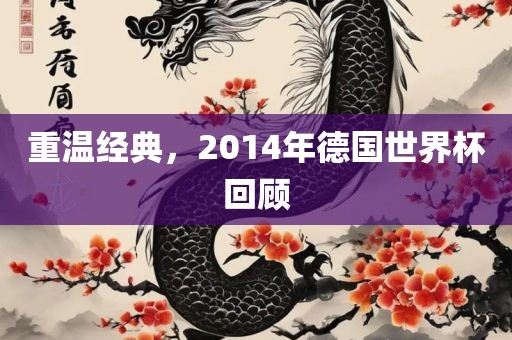 重温经典，2014年德国世界杯回顾