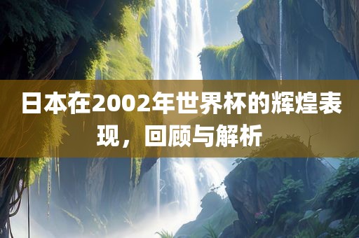 日本在2002年世界杯的辉煌表现，回顾与解析常熟市高丰毛纺织品有限公司