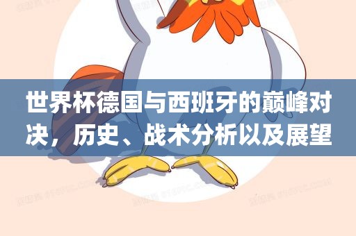 世界杯德国与西班牙的巅峰对决，历史、战术分析以及展望常熟市高丰毛纺织品有限公司