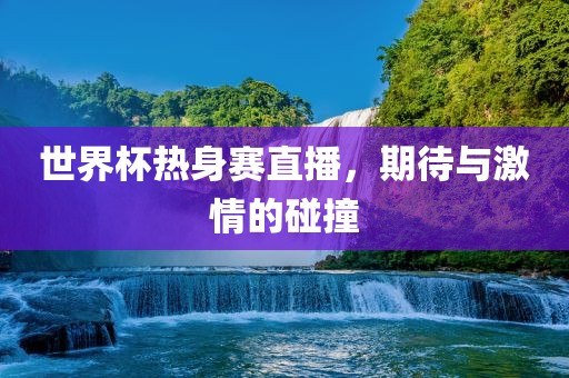 世界杯热身赛直播，期待与激情的碰撞