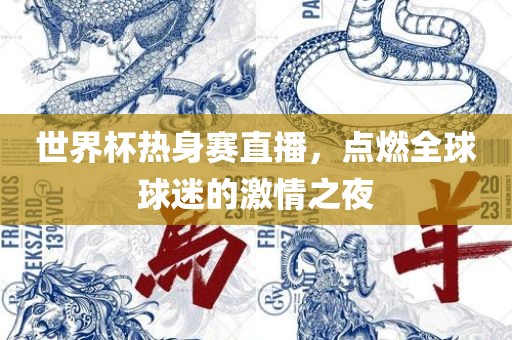 世界杯热身赛直播，常熟市高丰毛纺织品有限公司点燃全球球迷的激情之夜