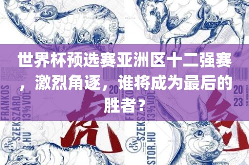 世界杯预选赛亚洲区十二强赛，激烈角逐，谁将成为最后的胜者？