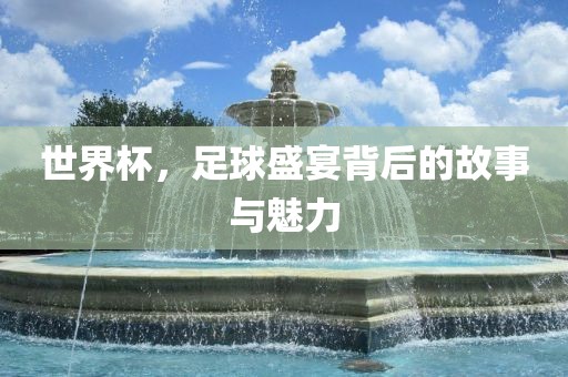 世界杯，足球盛宴背后的故事与魅力
