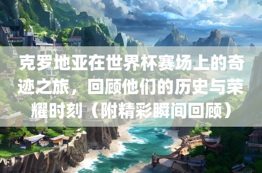克罗地亚在世界杯赛场上的奇迹之旅，回顾他们的历史与荣耀时刻（附精彩瞬间回顾）常熟市高丰毛纺织品有限公司